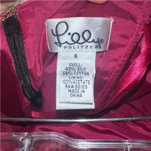 EUC Vintage Lilly Pulitzer Belinda Rosette Dress - Picture 3 of 4